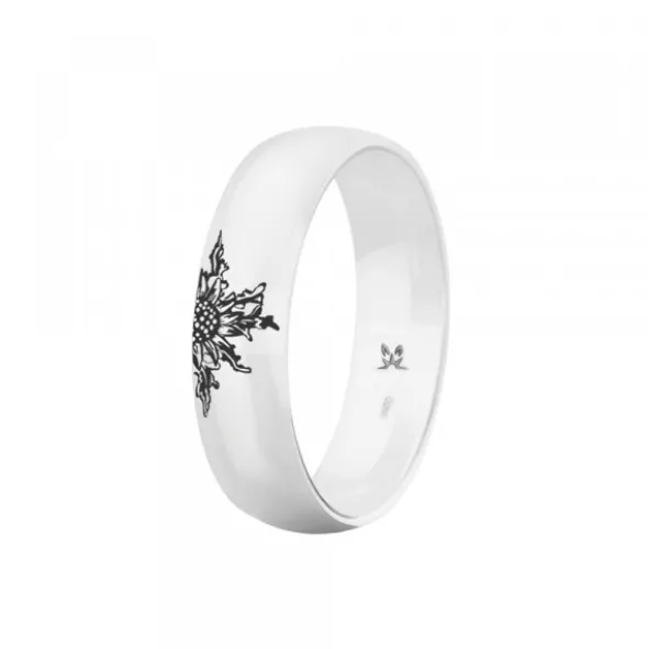 Alianza Plata 5mm y 1 Eguzkilore Personalizable