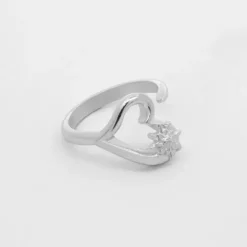 Anillo Bihotza de Plata de Ley