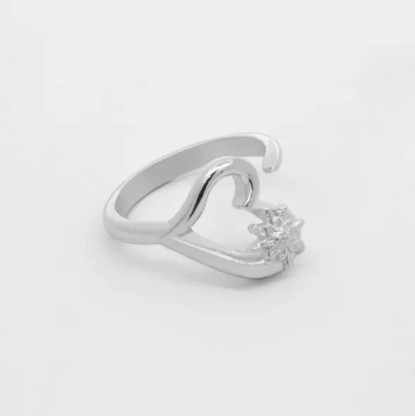 Anillo Bihotza de Plata de Ley