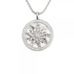 Cerco Eguzkilore Plata y Circonitas Personalizable