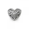 Charm Eguzkilore Corazón Plata