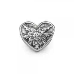 Charm Eguzkilore Corazón Plata