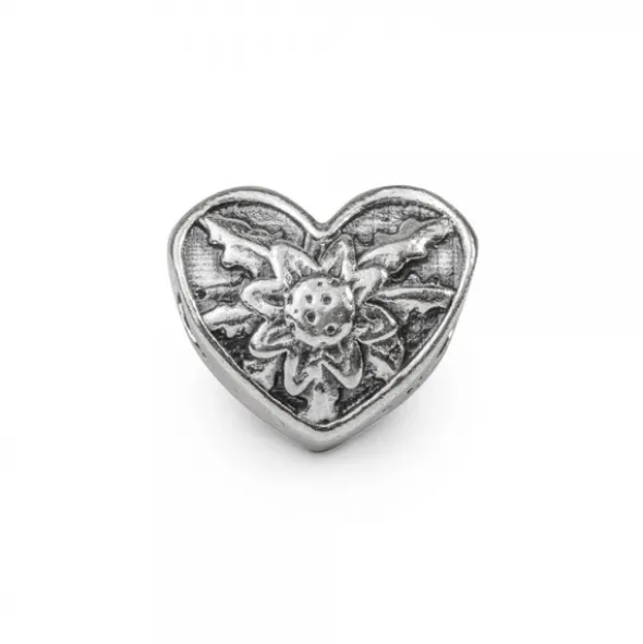 Charm Eguzkilore Corazón Plata