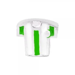 Charm Fútbol Verdiblanca en plata