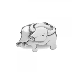 Charm Toro de Plata de Ley