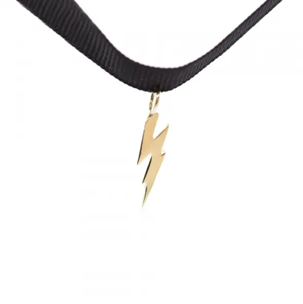 Chocker Rayo en Plata Dorada | Edición Limitada