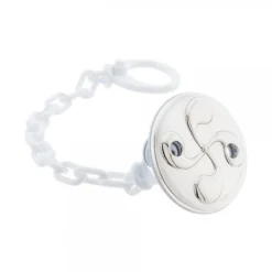 Chupetero Lauburu Plata Personalizable