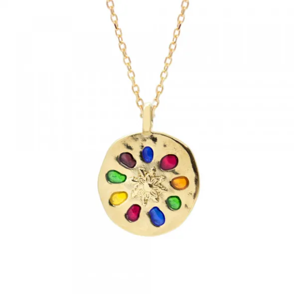 Colgante Arrue Plata Dorada Personalizable