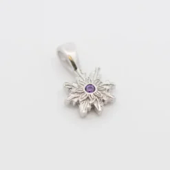 Colgante Basic Colors Plata y Amatista 10mm