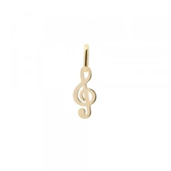 Colgante Clave de Sol Oro 18kt.