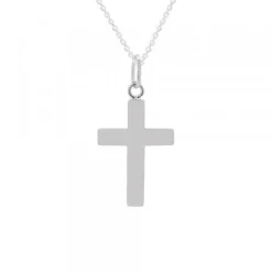Colgante Cruz Plata 23mm