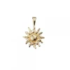 Colgante Eguzkilore Oro 14mm