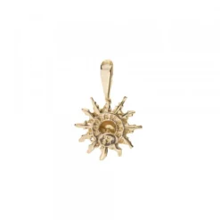 Colgante Eguzkilore Oro 14mm