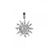 Colgante Eguzkilore Plata 21mm