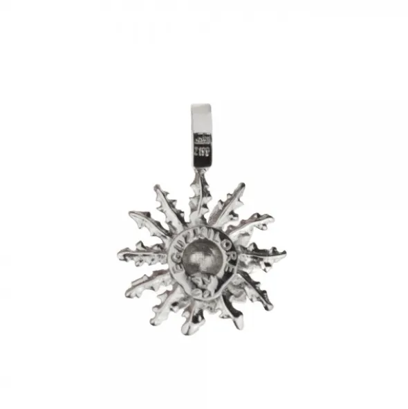 Colgante Eguzkilore Plata 21mm