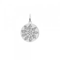 Colgante Eguzkilore Plata 13mm
