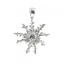 Colgante Eguzkilore Plata 37mm
