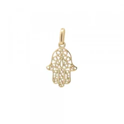 Colgante Mano Fátima Oro 18kt.18mm