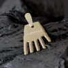 Colgante Mano Irulegi Oro 20mm