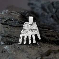 Colgante Mano Irulegi Plata 20mm