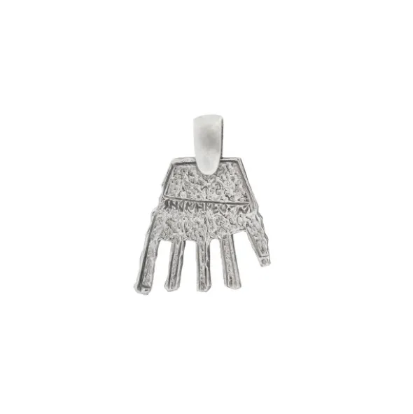 Colgante Mano Irulegi Plata 20mm