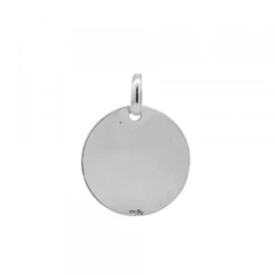 Colgante Medalla Mountain Plata Personalizable