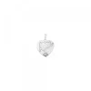 Colgante Mini Ama Corazón Plata y Nácar