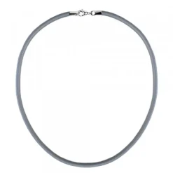 Cordón Caucho Gris 4mm