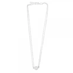 Gargantilla Anuk Doble Cadena de Plata