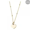 Gargantilla Corazón Mini Plata Dorada Personalizable