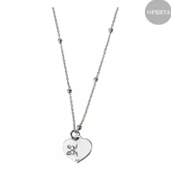 Gargantilla Mini Corazón Plata Personalizable