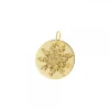 Medalla Eguzkilore Oro 18mm