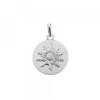 Medalla Eguzkilore Plata 16mm Personalizable