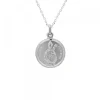 Medalla San Fermín Plata 17mm Personalizable
