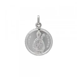 Medalla San Fermín Plata 20mm Personalizable