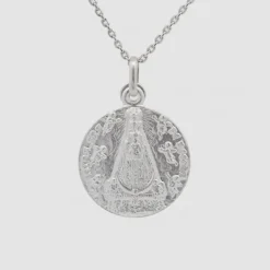 Medalla Virgen Begoña Plata 20mm