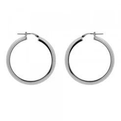 Pendientes Aro de Plata 30mm