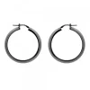 Pendientes Aro de Rutenio 30mm