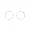 Pendientes Aro Entorchado Plata 20mm