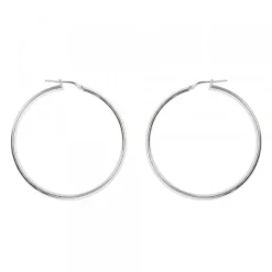 Pendientes Aro Grande de Plata 50mm