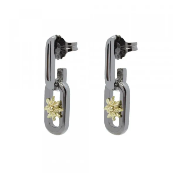 Pendientes Bayona Largos Rutenio
