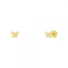Pendientes Bebé Mariposa Oro 4mm
