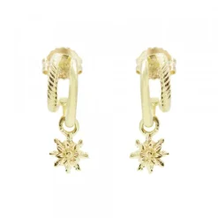 Pendientes Biarritz Plata Dorada
