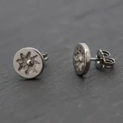 Pendientes Black de Rutenio
