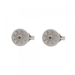 Pendientes Black Rutenio y Circonita Negra