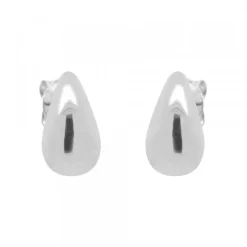 Pendientes Gota Plata 15mm