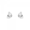 Pendientes Hariak Entrelazados Plata 12mm