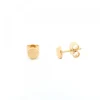 Pendientes Mini Botón Plata Dorada