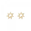 Pendientes Mountain Oro y Brillante