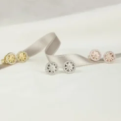 Pendientes Orla Plata y Circonitas